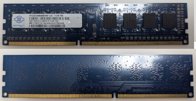 2Gb Nanya PC3-10600 DDR3 Desktop RAM
