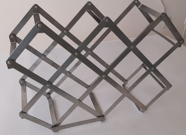 Wine Rack Storage, Wine Holder for Bottle, Floor Tabletop Wine B