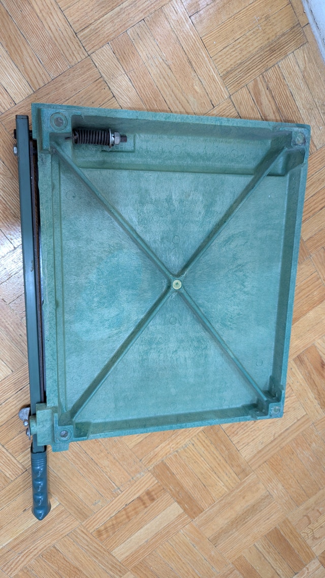 Vintage Small 12 X 12" School Teacher Photo Paper Trimmer Cutter - photo 4
