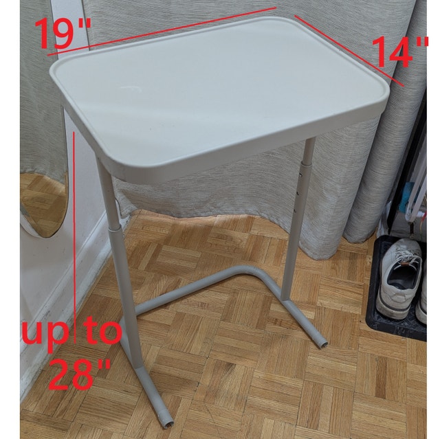 Folding Bed Dinner Table Furniture Metal Outdoor Patio Balcony