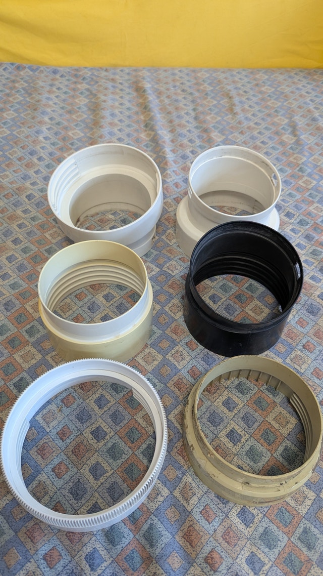 Hose Portable Adapter Air Conditioner AC Tube Connector Seal Pla - photo 2