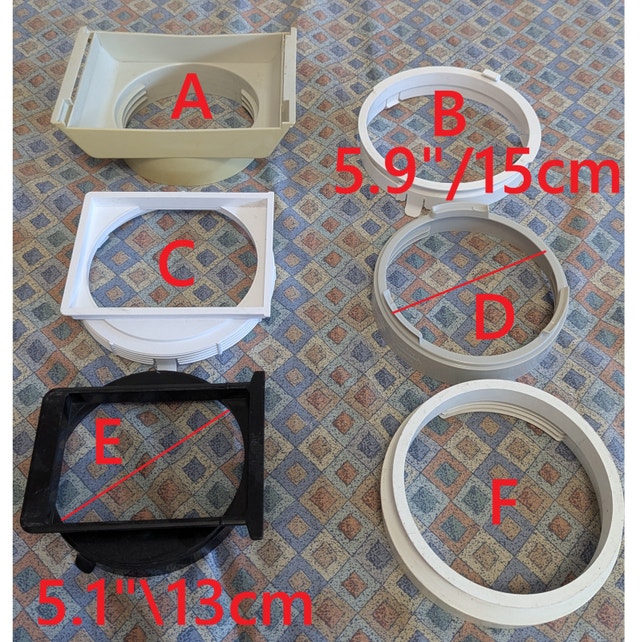 Adapter Hose Portable Air Conditioner AC Tube Connector Hose