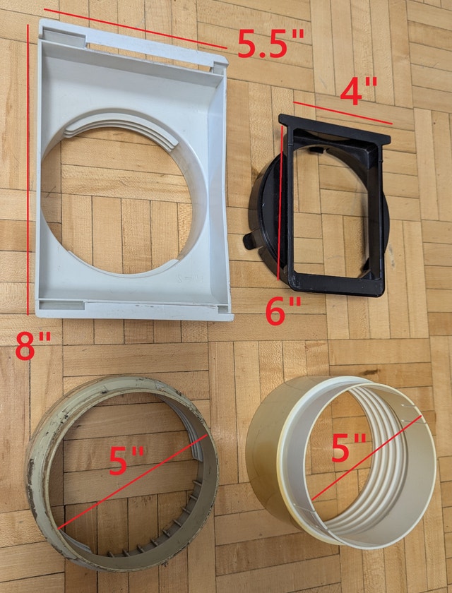 Adapter Hose Portable Air Conditioner AC Tube Connector Hose - photo 5