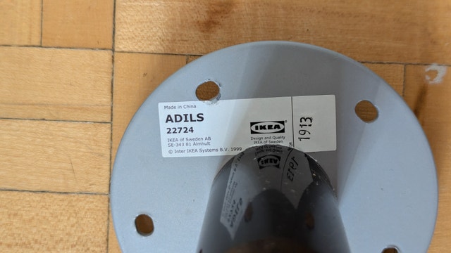 IKEA ADILS Table Desk Legs, black - photo 2