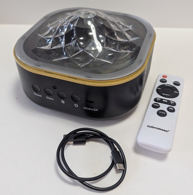 Galaxy Starry Sky LED Projector with Timer Function and Remote C