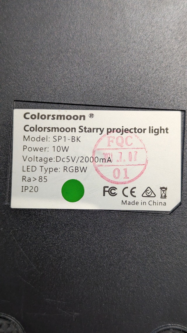 Galaxy Starry Sky LED Projector with Timer Function and Remote C - photo 4