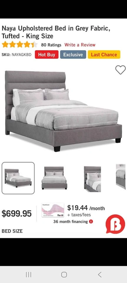 King Bed Frame - photo 2