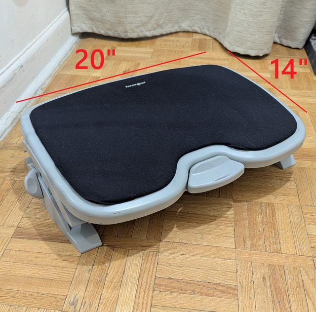 Used Kensington Solemate Comfort Footrest with SmartFit System