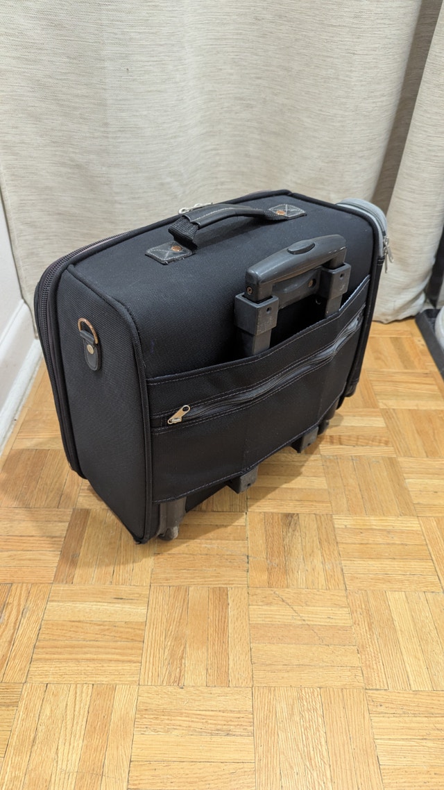 Low Roller Trolley Bag Rolling Briefcase Luggage Carry-on Suitca - photo 2