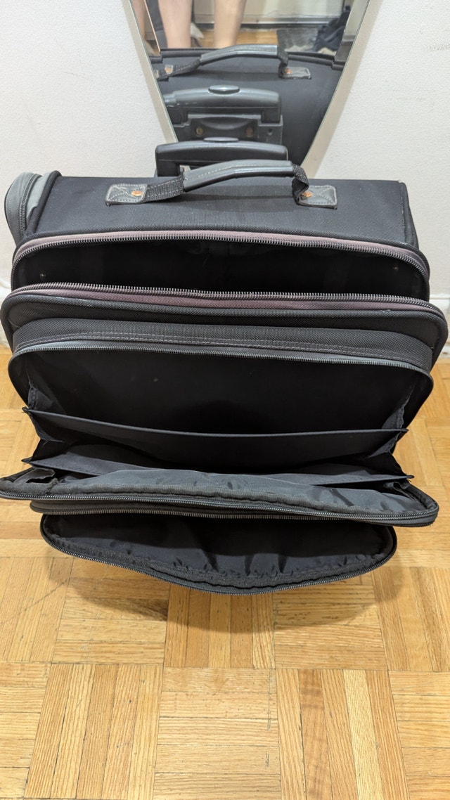 Low Roller Trolley Bag Rolling Briefcase Luggage Carry-on Suitca - photo 3