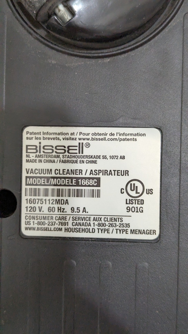 Classical Bissell Zing Bagged Canister Vacuum Cleaner - photo 4