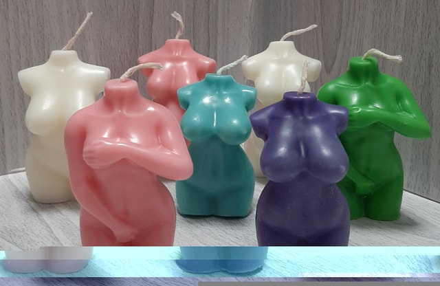 Handmade Valentine's Day Candles Decor Sweet Heart - photo 5