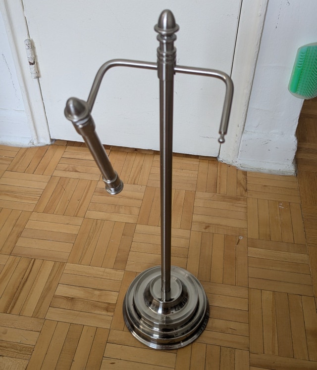 Moen Toilet Paper Holder Brass Brushed Nickel Pedestal