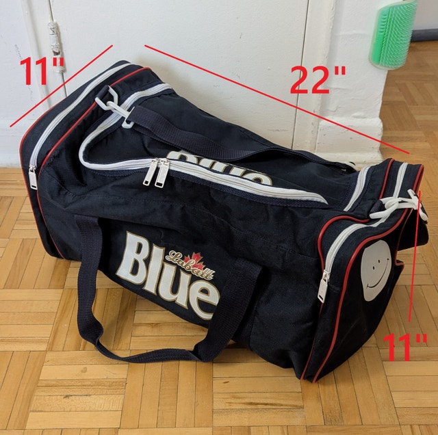 Labatt's Blue Canadian Beer Duffle Gym Travel Carry Bag