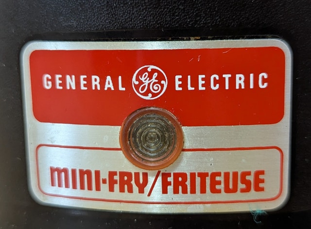 Vintage GE Electric Fryer Pot Mini-Fry Friteuse (515 Watt) - photo 4