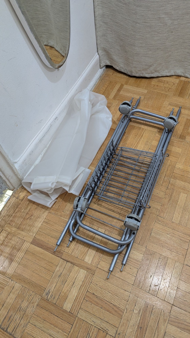 3-Tiers Kitchen Laundry Cart Storage Organizer Stand Shelf Rack - photo 3