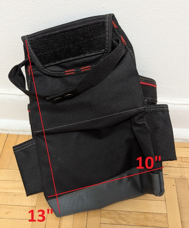 HUSKY CARPENTER'S RIG Tool Belt Pouch Bag - photo 2
