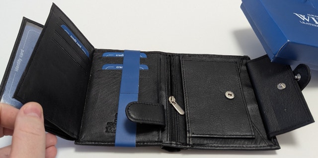 NEW RFID Leather Wallet - Always Wild Classic Style Card Holder - photo 5