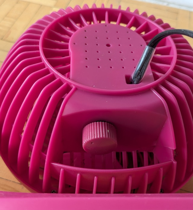 8" Likewise Pink Personal Fan - 2 Speed - photo 4