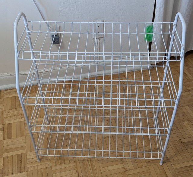 4-Level Steel Shoe Rack, Assemble a Minimalist White - photo 2