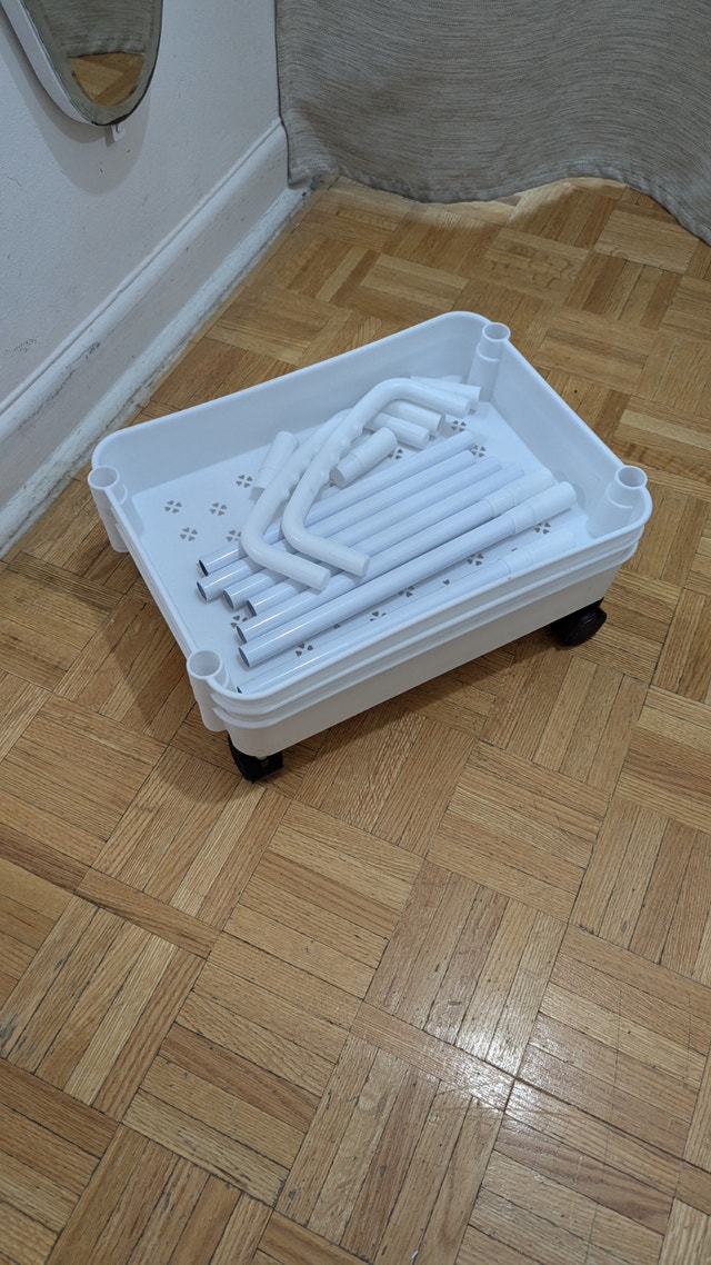 Plastic 3-Tier Storage Shelf Unit - photo 3