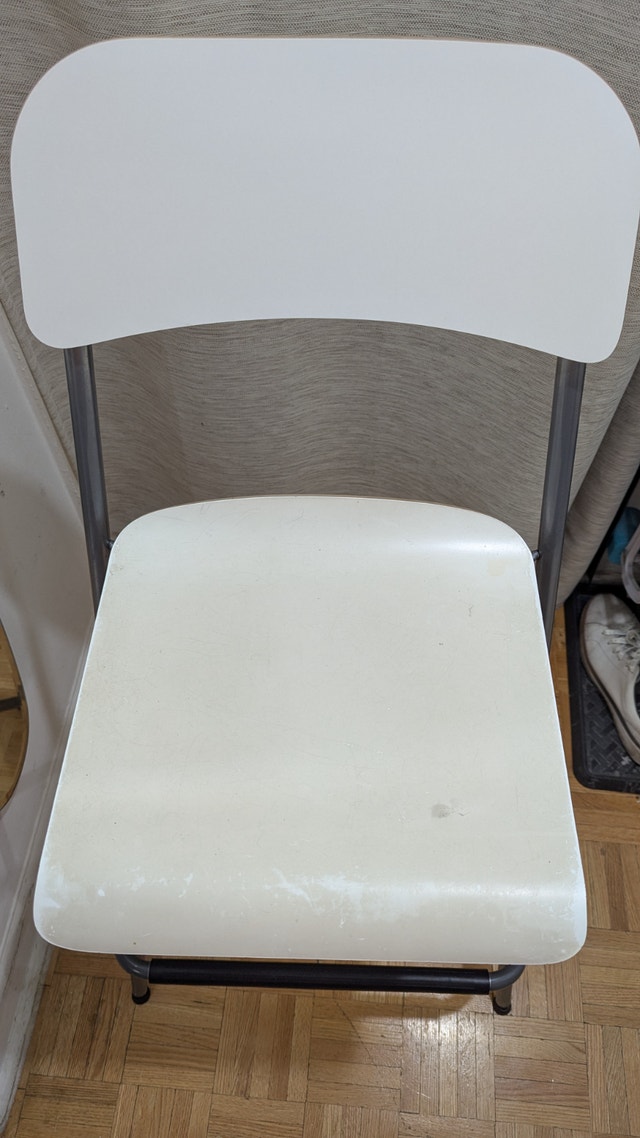 FRANKLIN Bar Stool with backrest, foldable, counter height - photo 2