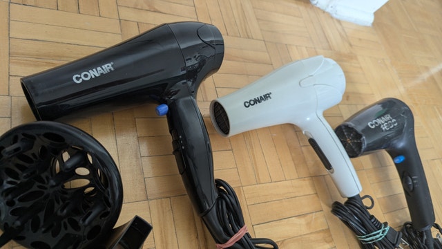 Used Hair blow Dryer Travel Compact Portable - photo 2