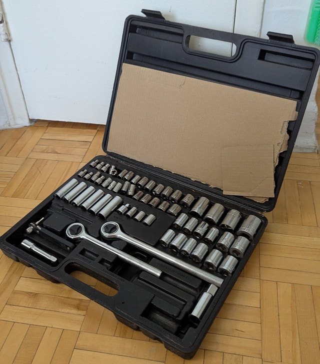 NEW Drive Socket Set Chrome