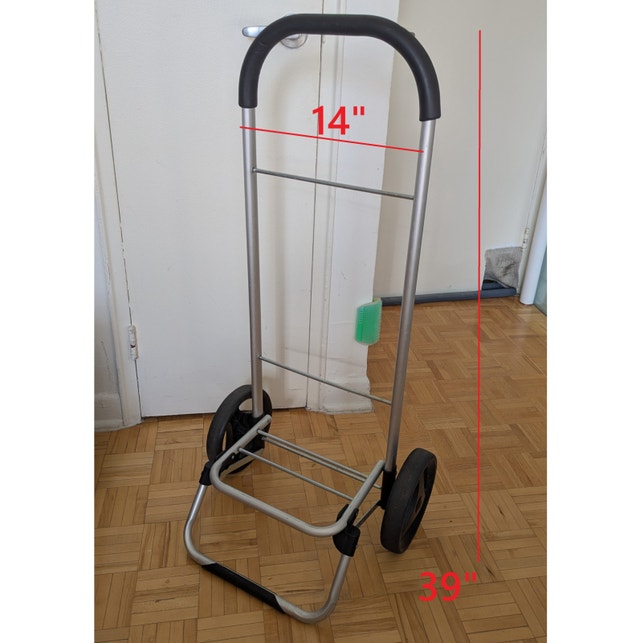Foldable Aluminum Grocery Cart Shopping Trolley