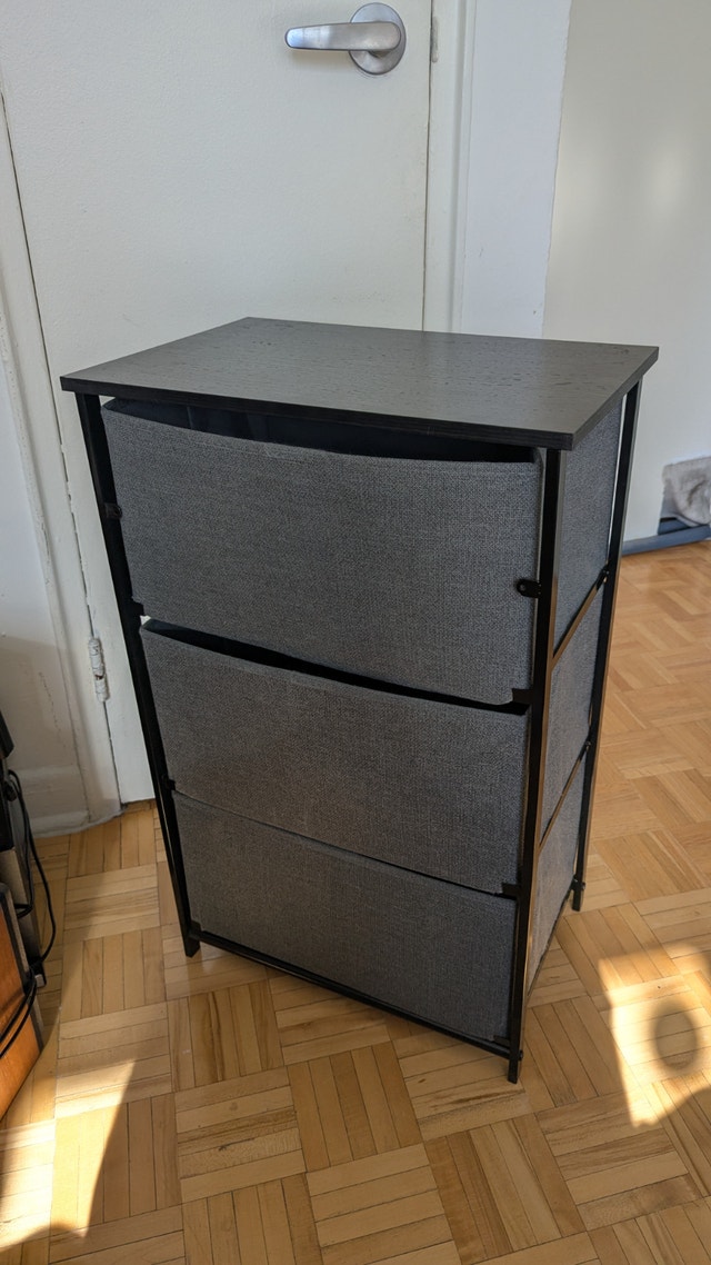 3-Drawer Dresser Fabric Storage Organizer Unit - photo 3
