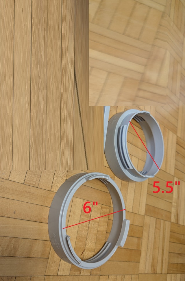 5.9"/15cm Exhaust Adapter Hose for Portable AC - photo 3