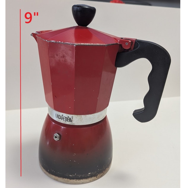 Classic Aluminum Espresso Coffee Maker Percolator Pot