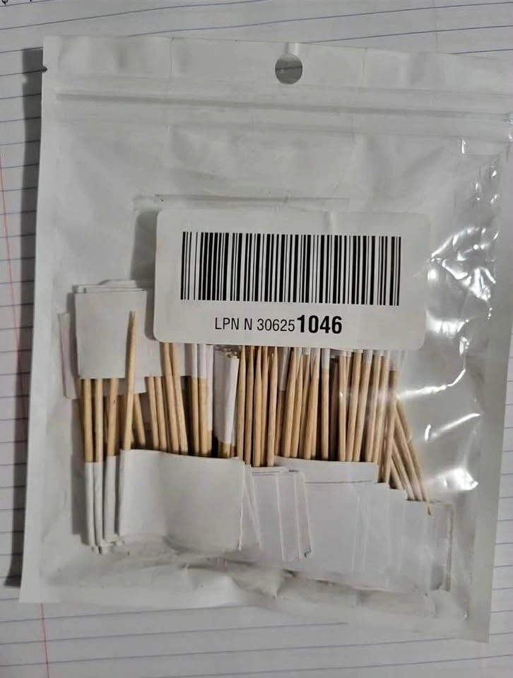 Toothpick Flag Labels