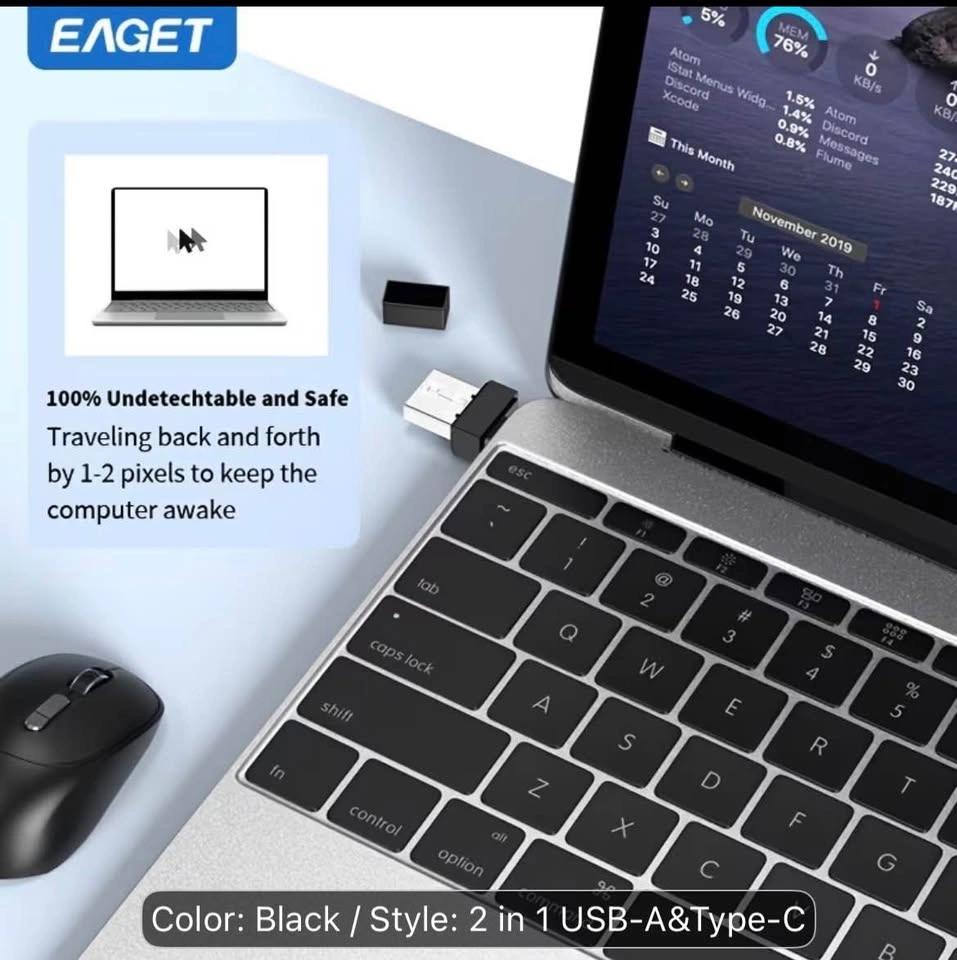 Mouse Mover/Jiggler USB A/C - photo 5