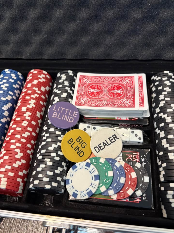 Poker Chip Set with Aluminum Carrying Case - photo 2
