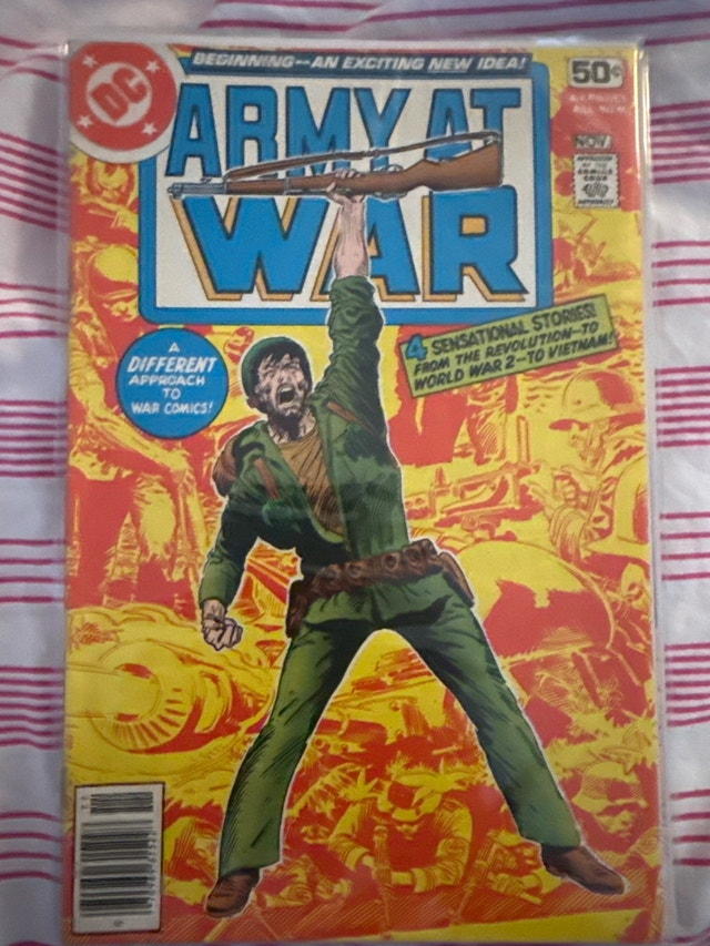 DC Army at War Comic Book