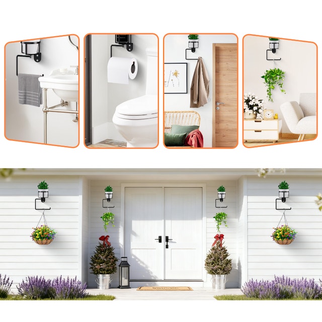 Multi Purpose Toilet Paper / Towel / Plant Stand (Set of 2)