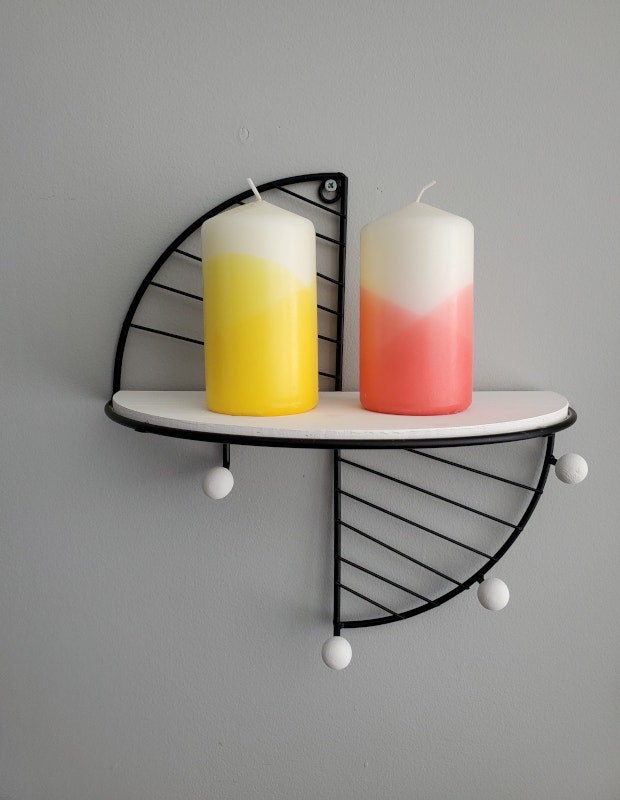 Decorative Display Shelf with Hooks - photo 5