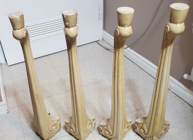 Wooden Table Legs (Set of 4) - 24 inch - photo 4