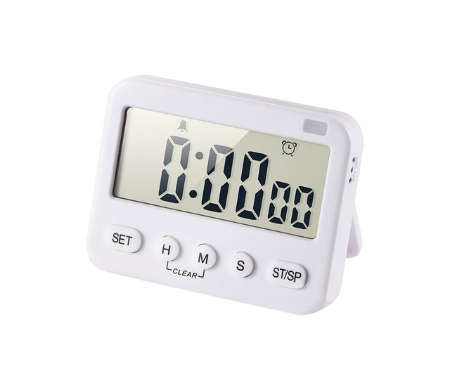 3-in-1 Kitchen Timer, Clock, Alarm Clock with Large Display