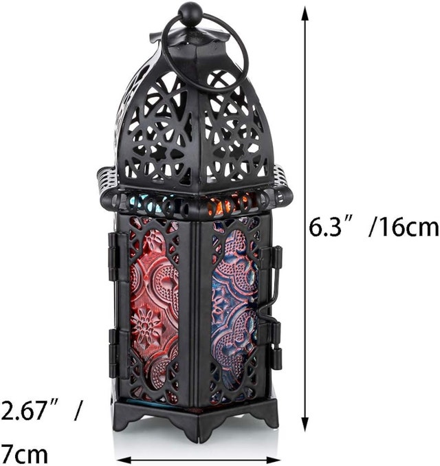 Moroccan Hanging Lantern Candle Holder for Romantic Atmosphere - photo 5