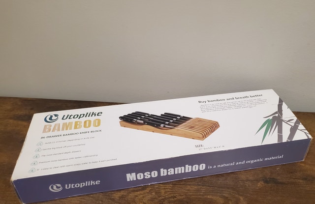 KNIFE BLOCK, Knife Storage, Drawer Organizer, NEW!