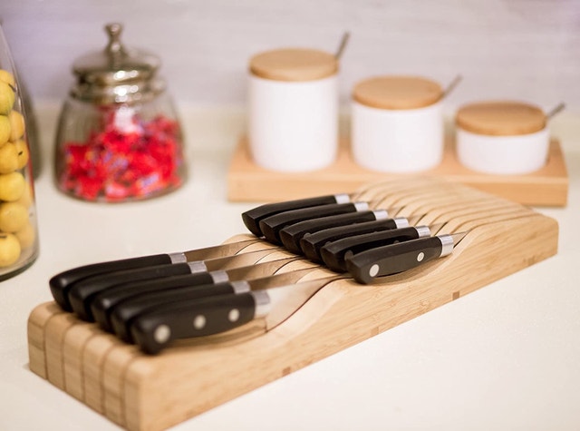 KNIFE BLOCK, Knife Storage, Drawer Organizer, NEW! - photo 3