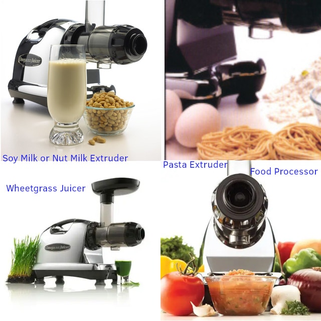 MULTI-PURPOSE COLD PRESS JUICER / FOOD PROCESSOR - photo 2