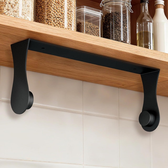 Paper Towel Holder Under Cabinet or Wall Mount