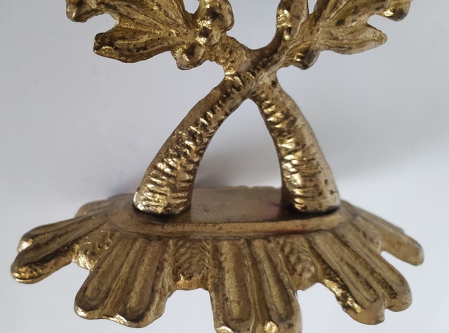 Candle Holder - Bronze Menorah - photo 5