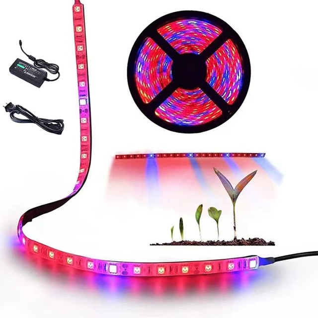Full Spectrum LED Plant Grow Light Strip - 16.4FT