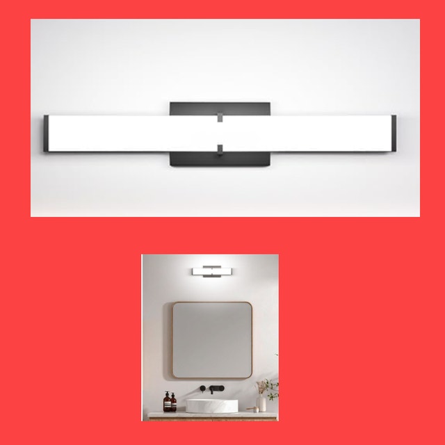 Modern Bathroom Light Fixtures Over Mirror, Dimmable Vanity Ligh