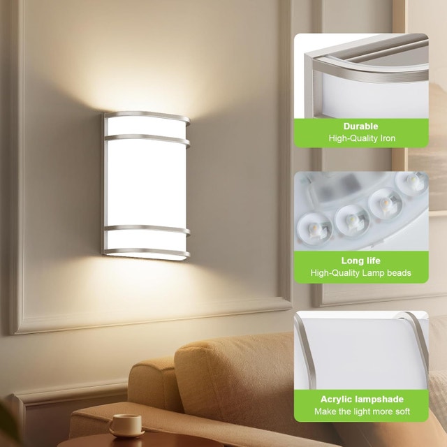 Adjustable Wall Sconce Light - 3000K/4500K/6000K - photo 4