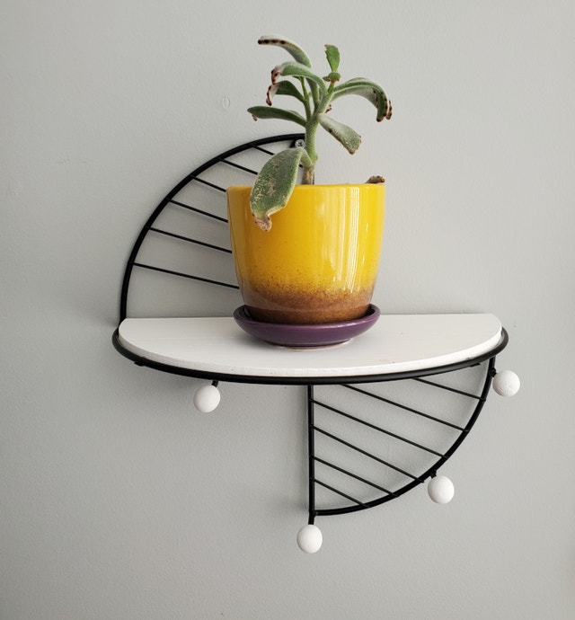 Plant Stand Floating Wall Shelf - photo 4